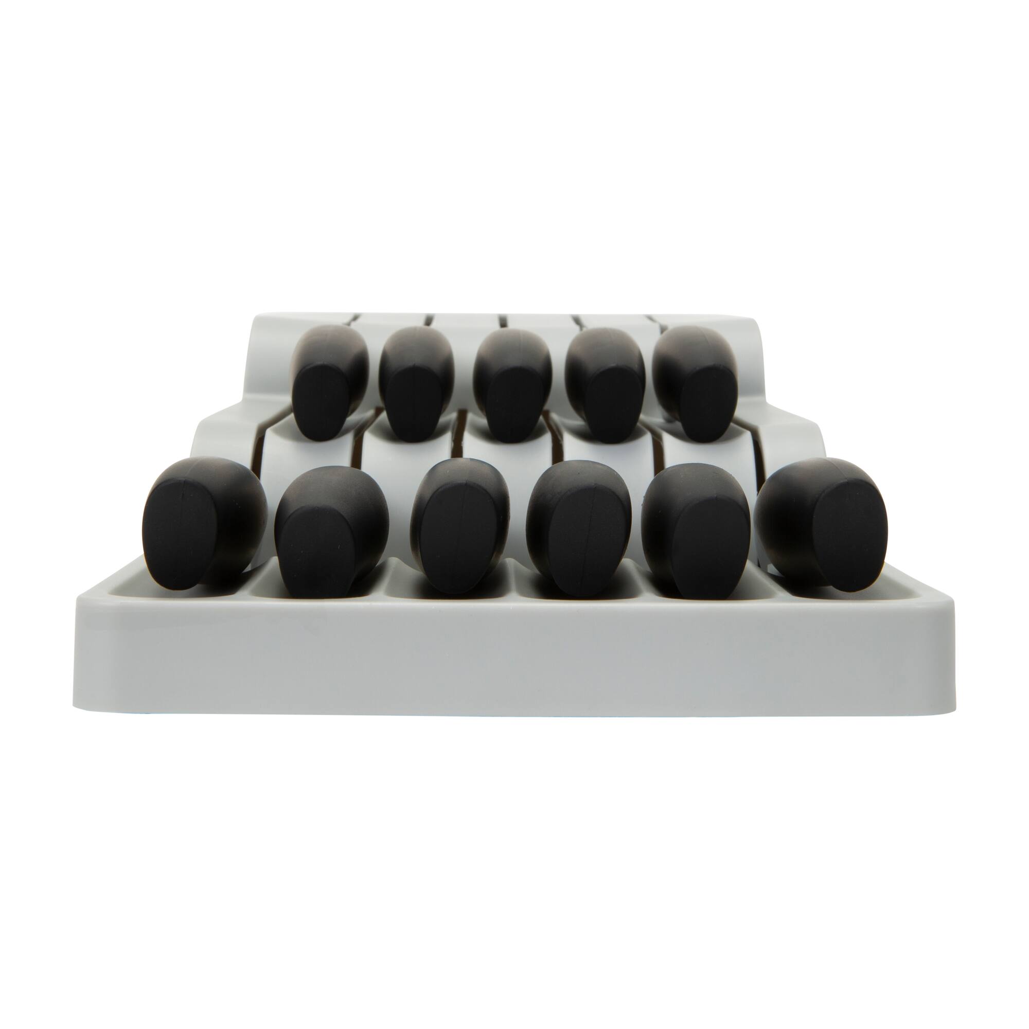 Kitchen Details 2-Tier Gray In-Drawer Knife Organizer